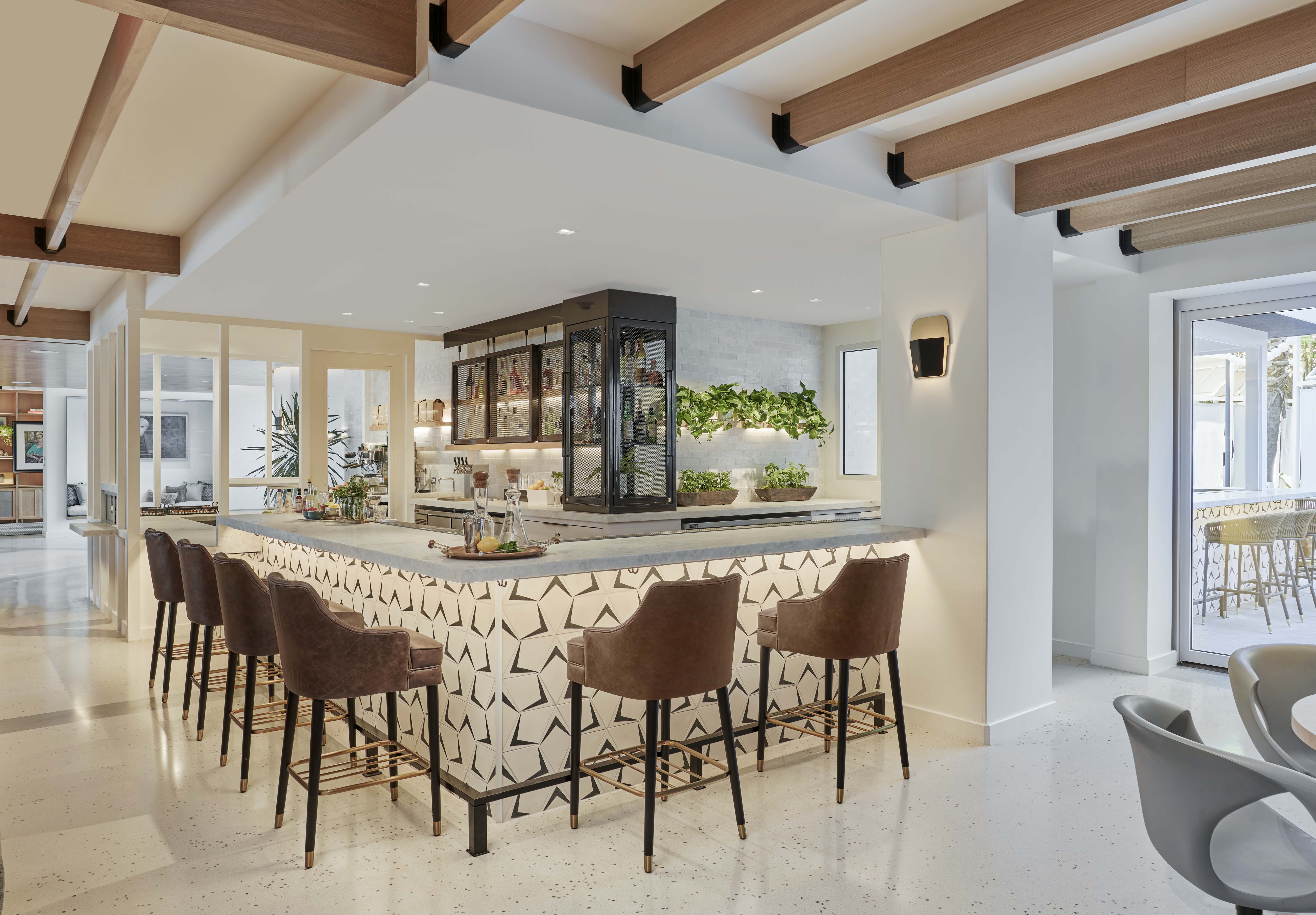 Sugar Palm Ocean Avenue Indoor/Outdoor Bar