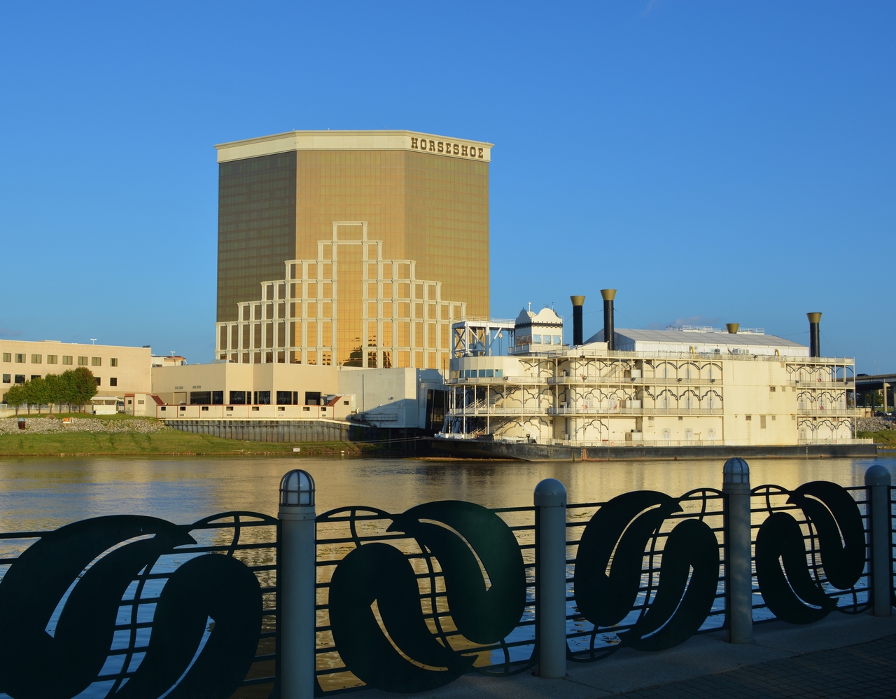 The Horseshoe Casino in Shreveport Bossier City, LA. Acrylic Print