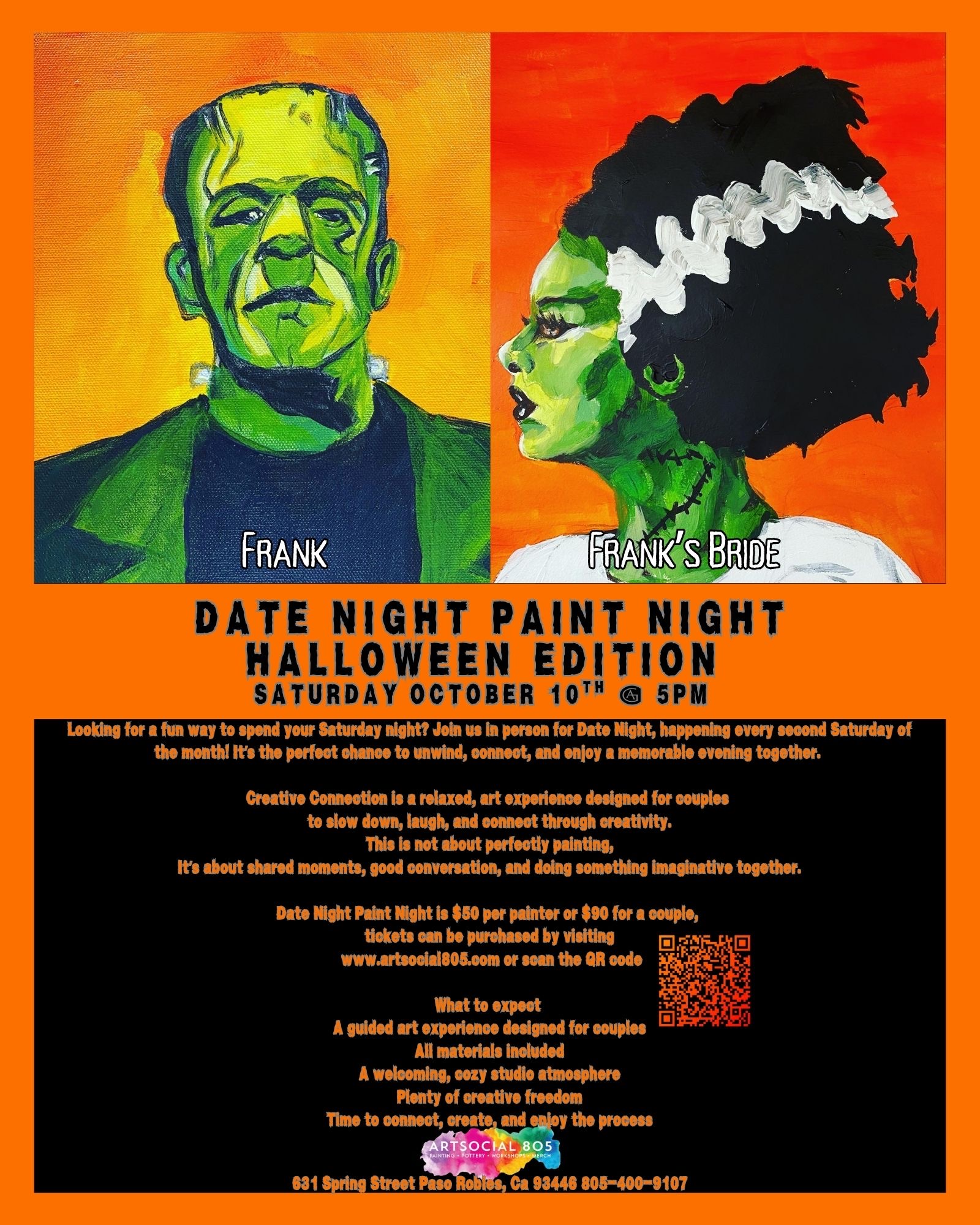 Date Night Paint Night @ ArtSocial805 