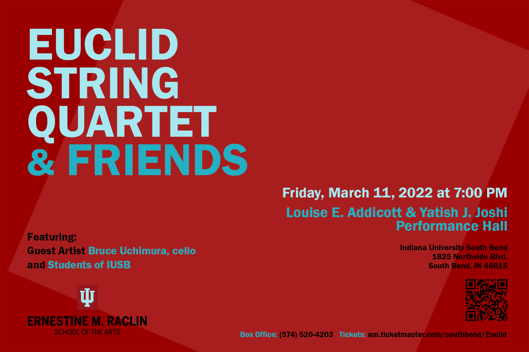 Iusb Spring 2022 Calendar Ernestine M Raclin School Of The Arts, Iusb