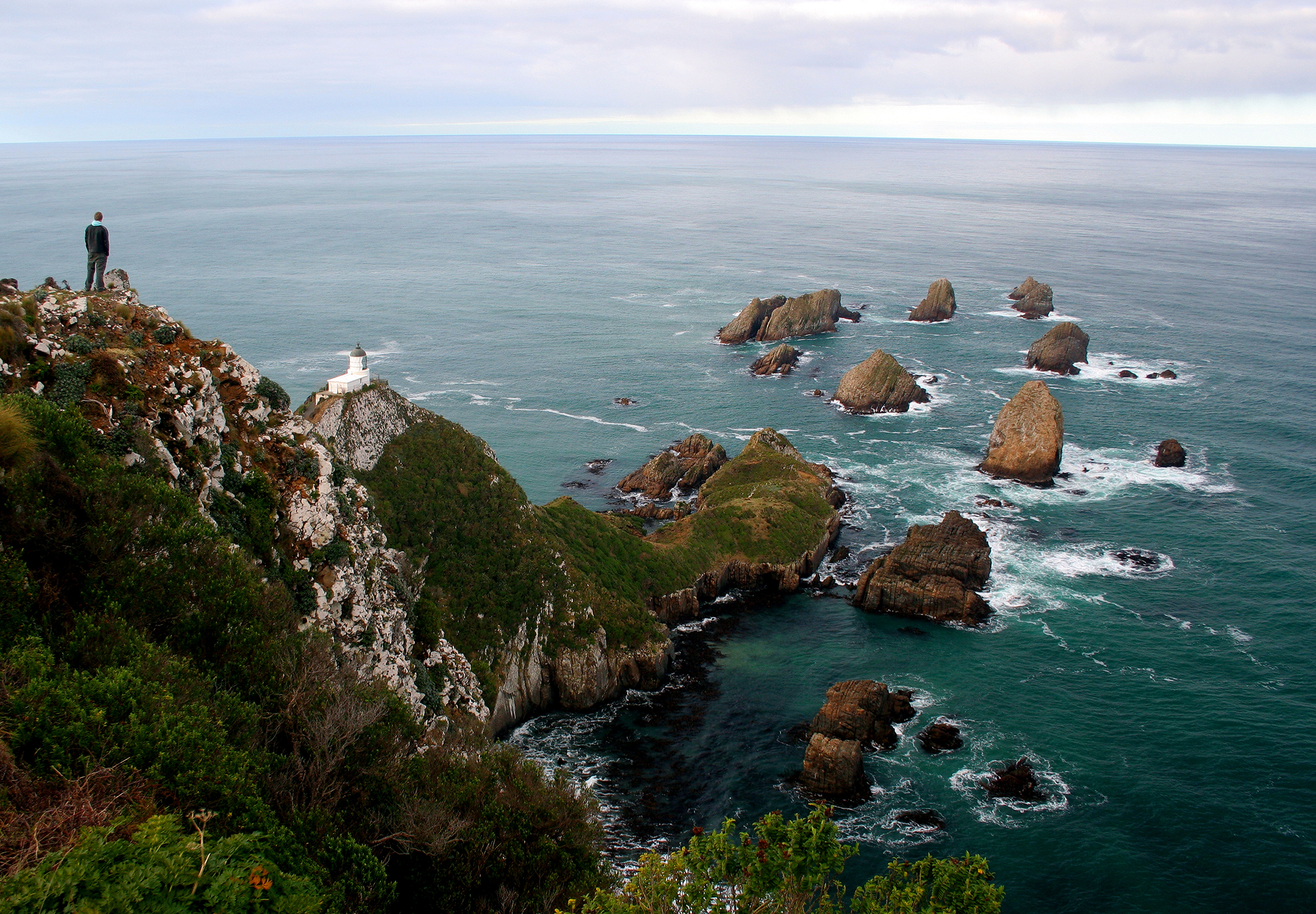 Lighthouse At Nugget Point Captured By Ladi