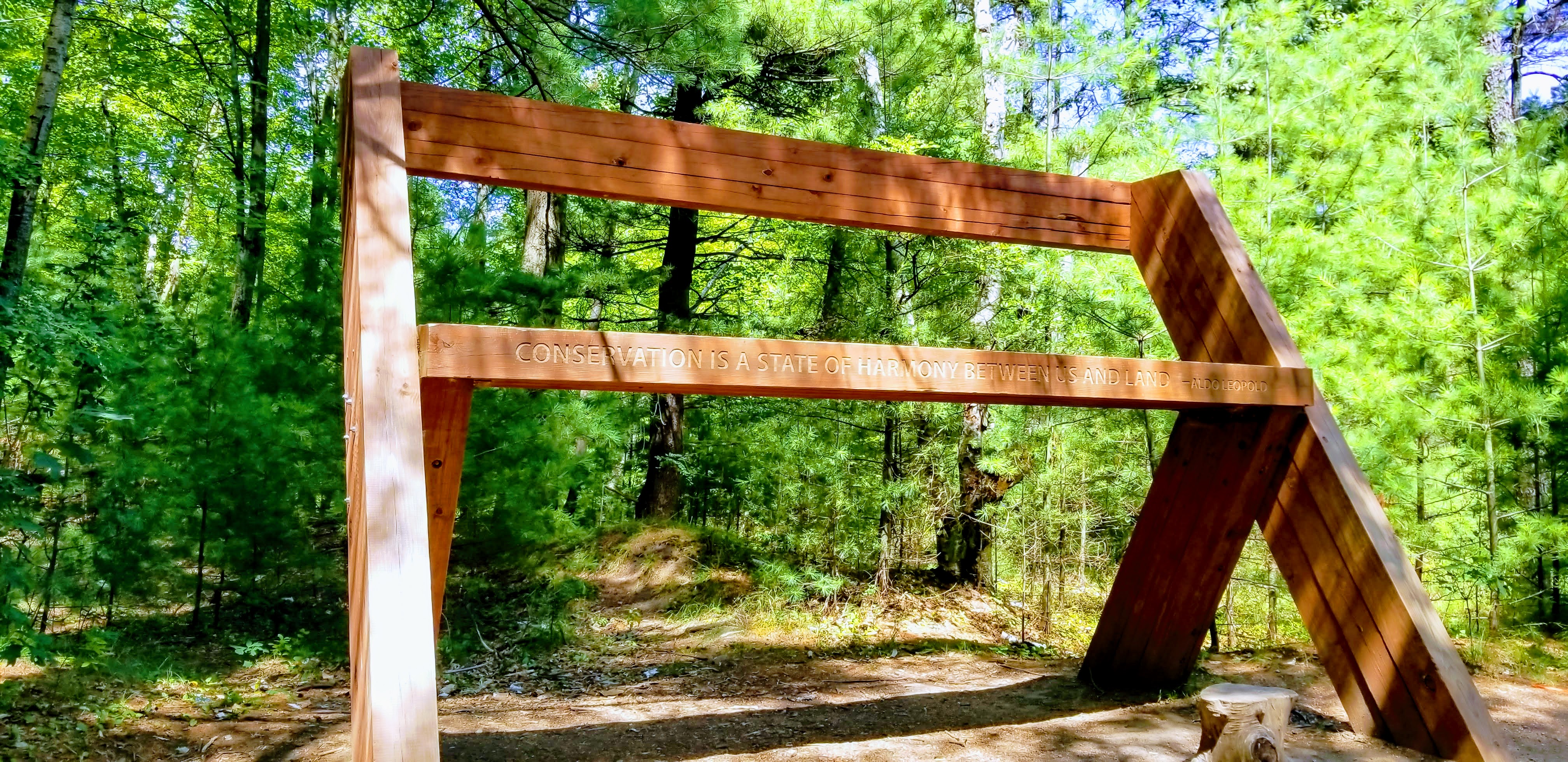 To The Point Sculpture