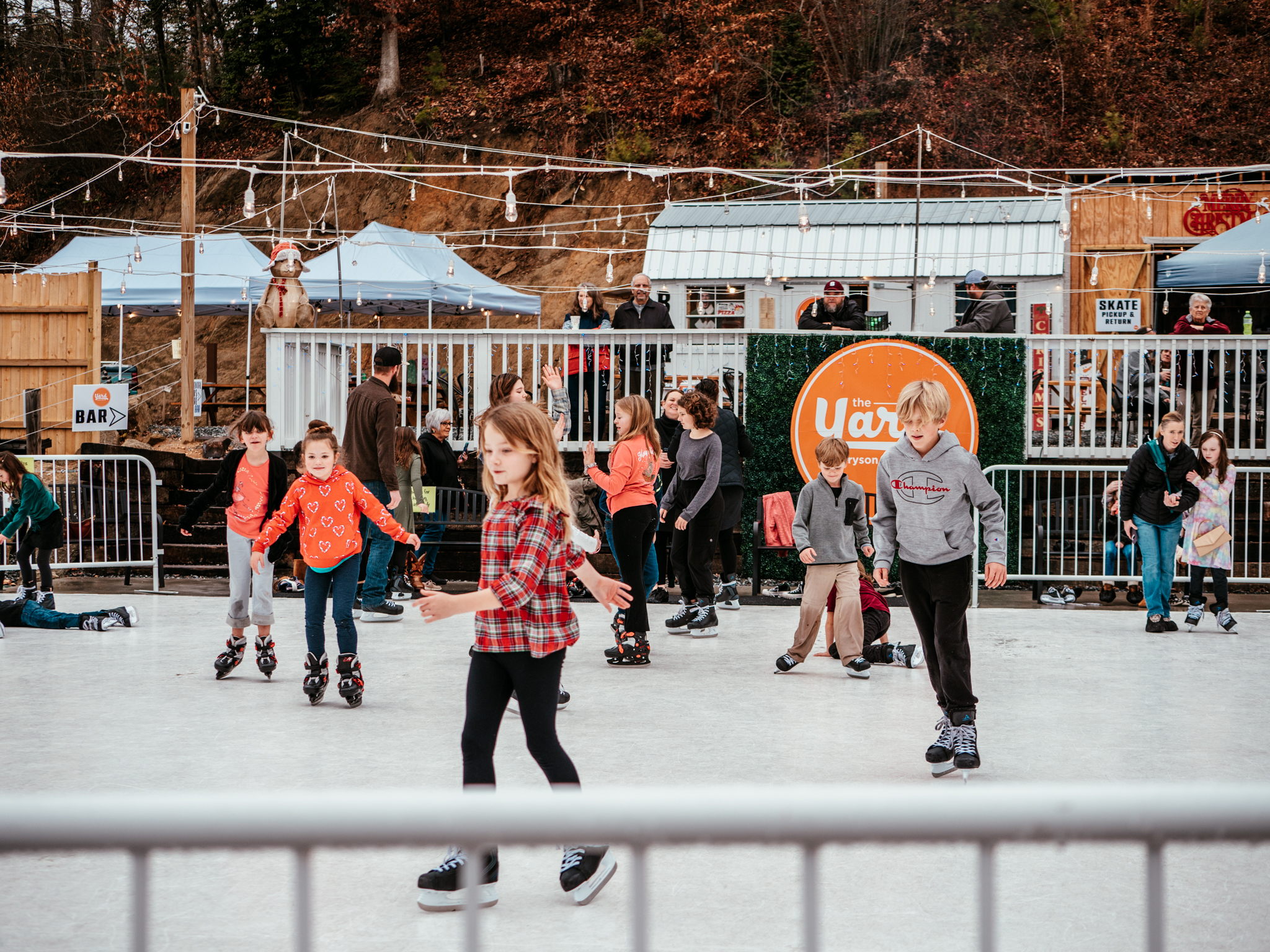 Ice Skating at The Yard