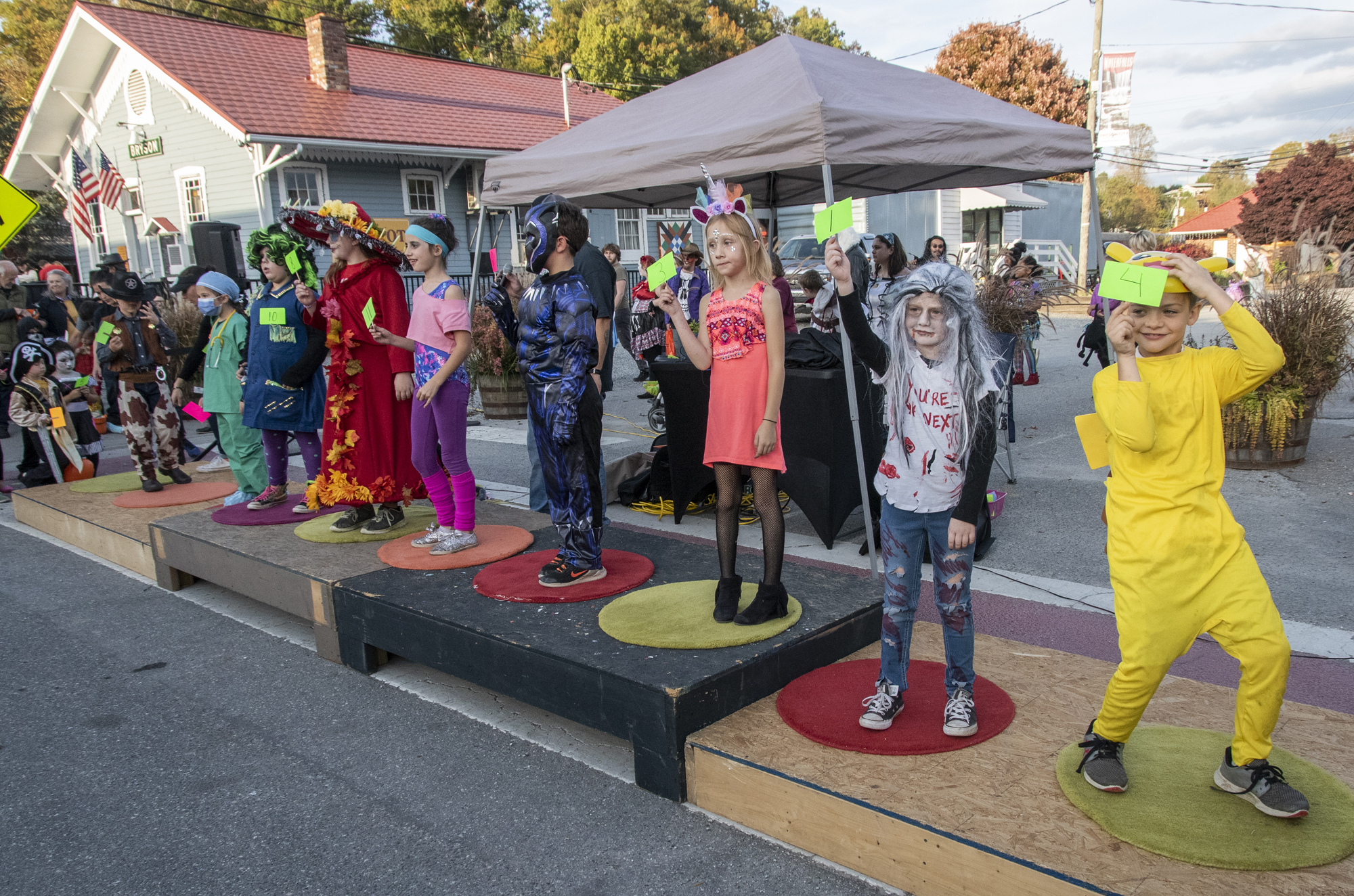 Downtown Trick or Treat Bryson City