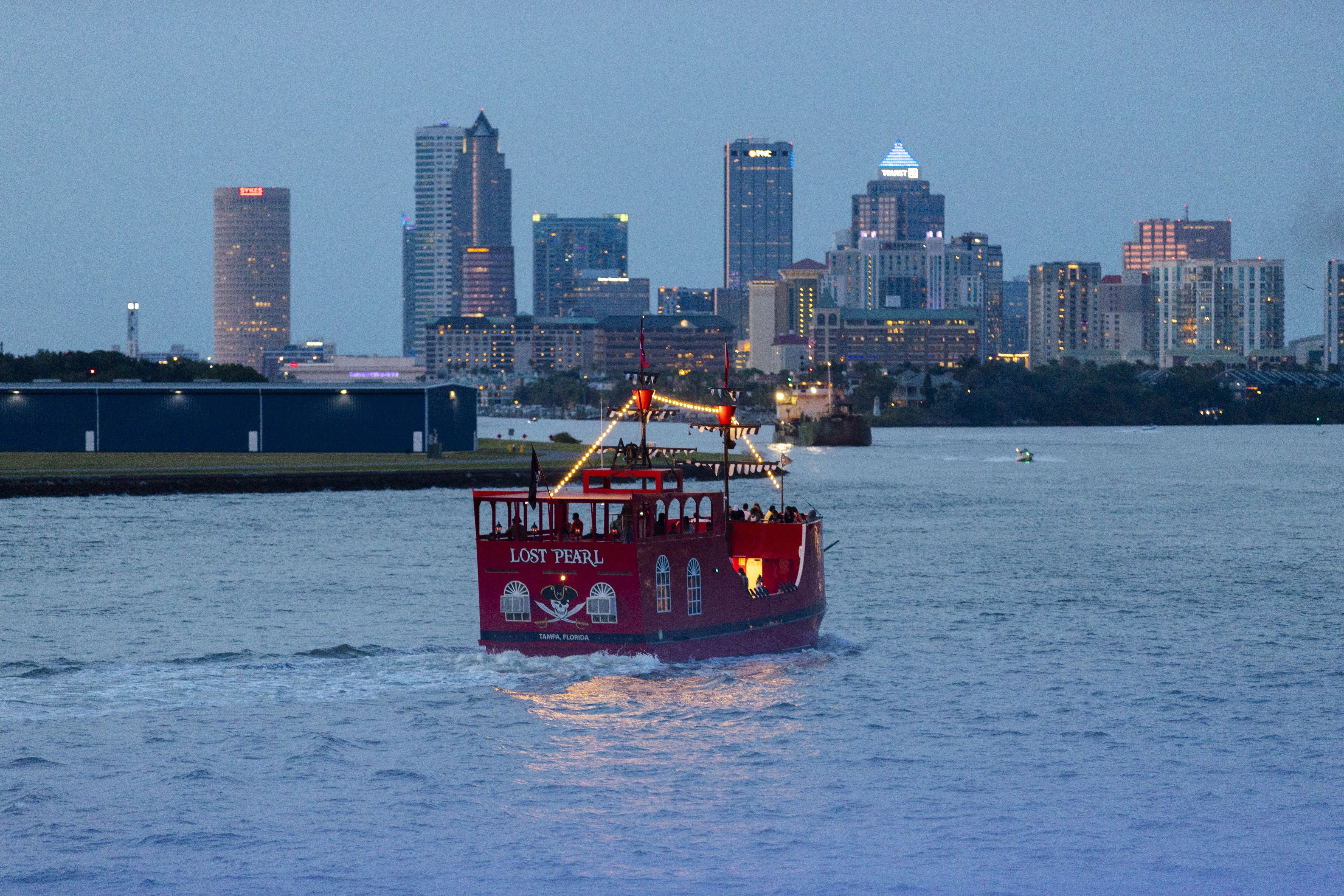 Lost Pearl - Tampa's Pirate Ship Departing From Downtown Tampa