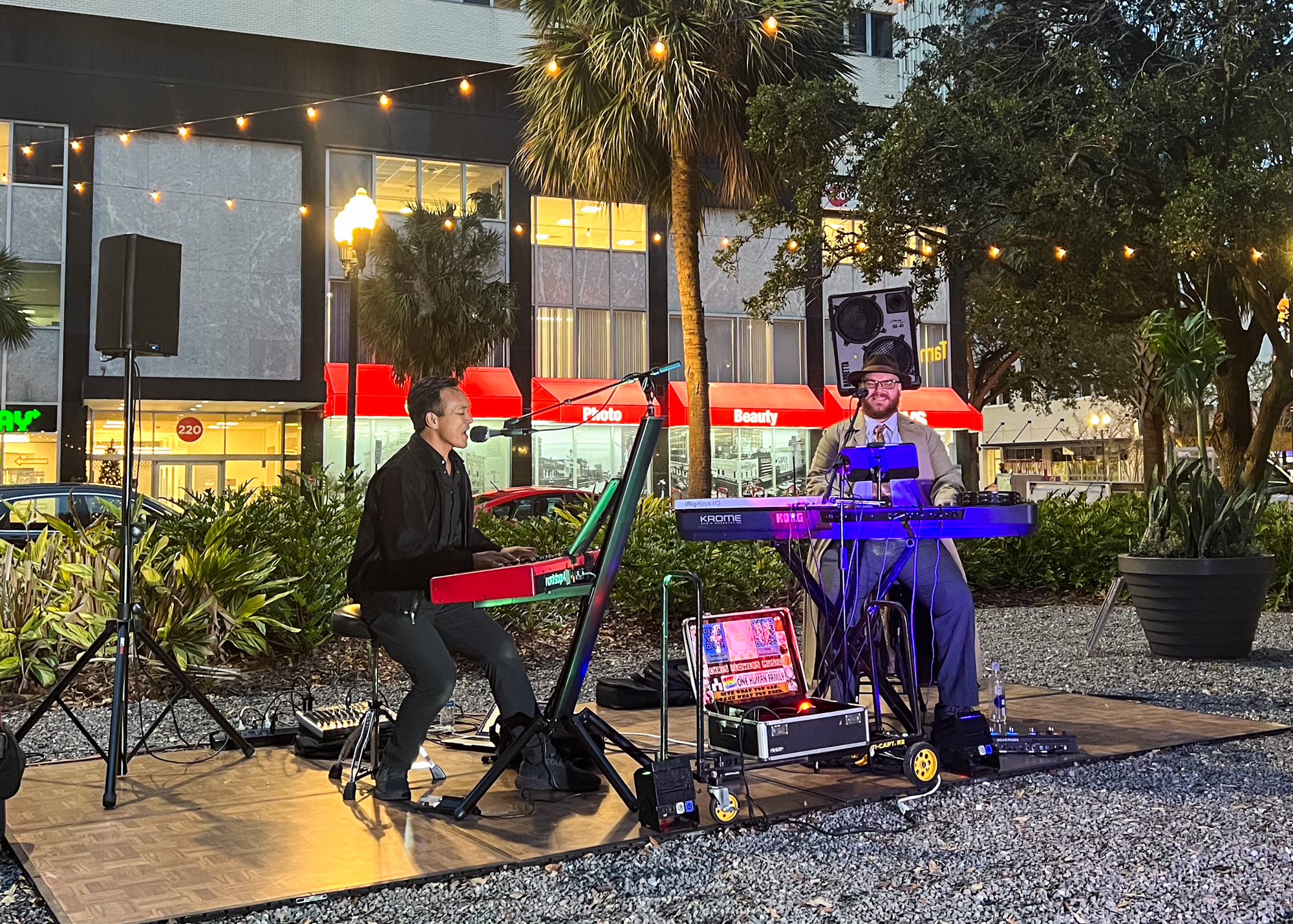 Keys in the Park: A Melodic Duel