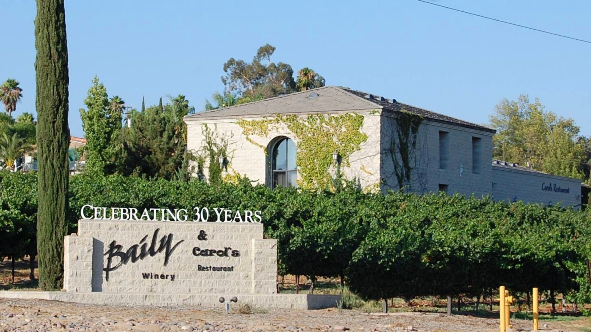 Lee Bailey ワインのある食卓＆カリフォルニアのワイナリー Baily
