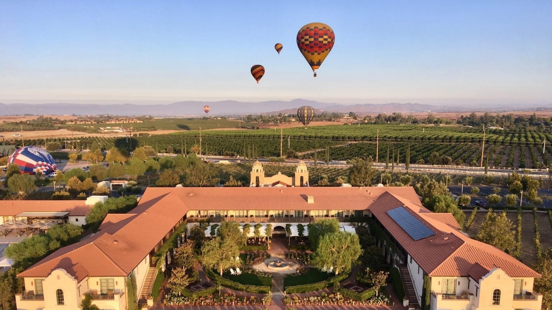 Enjoy a Birds Eye View of Wine Country with a Grape Escape - California  Grown