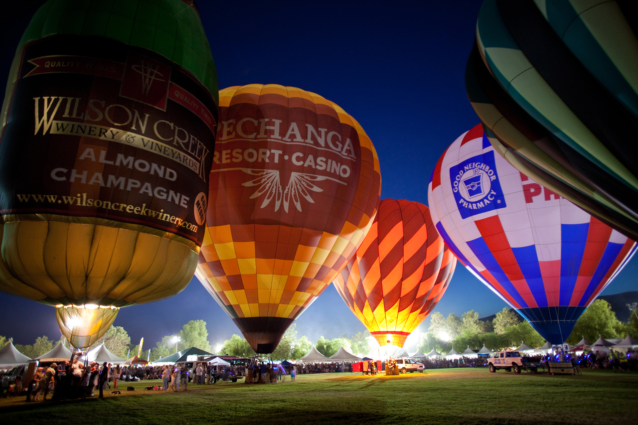 are dogs allowed at the balloon glow