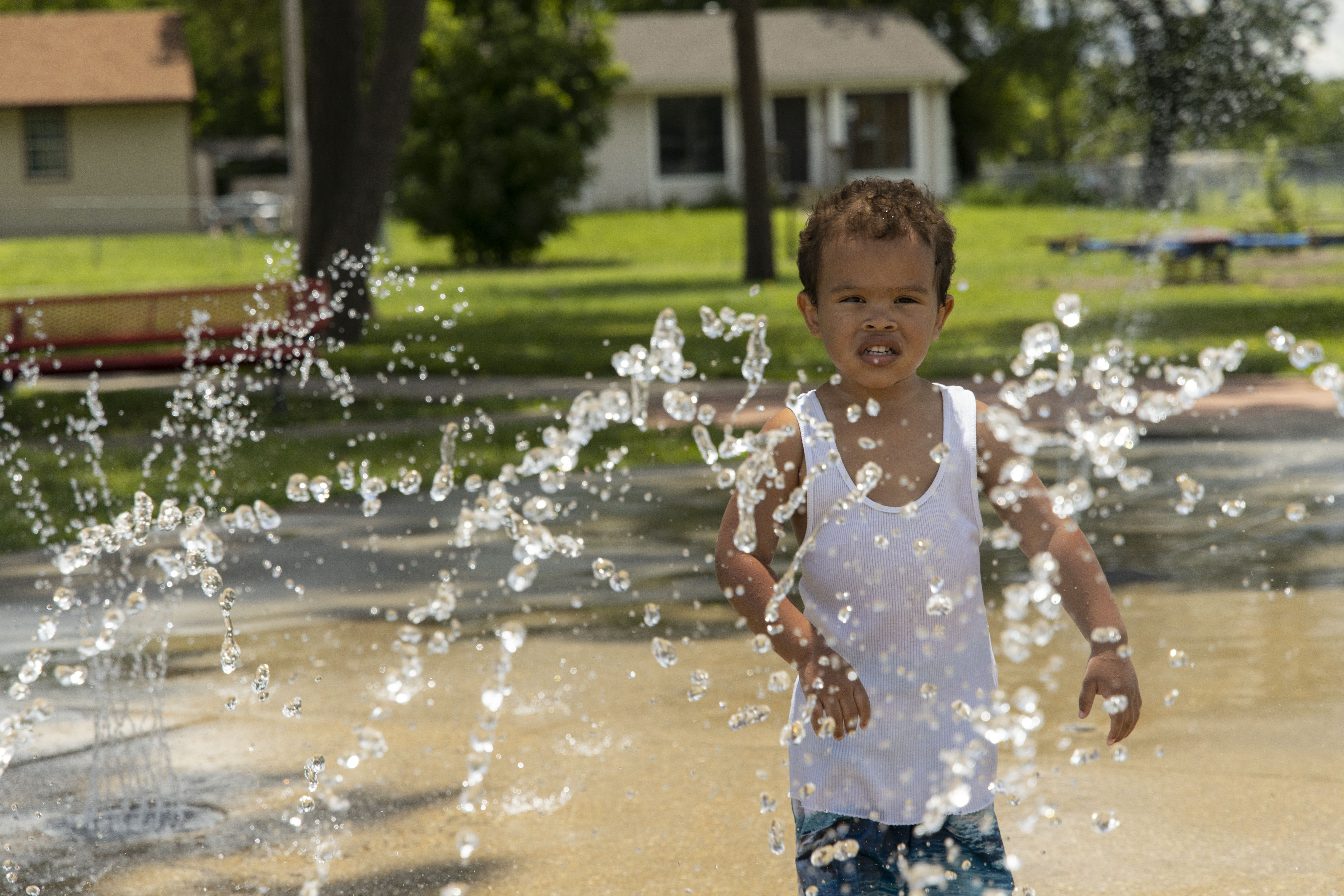 Fournier Water Spray Park - O'Brien & Sons
