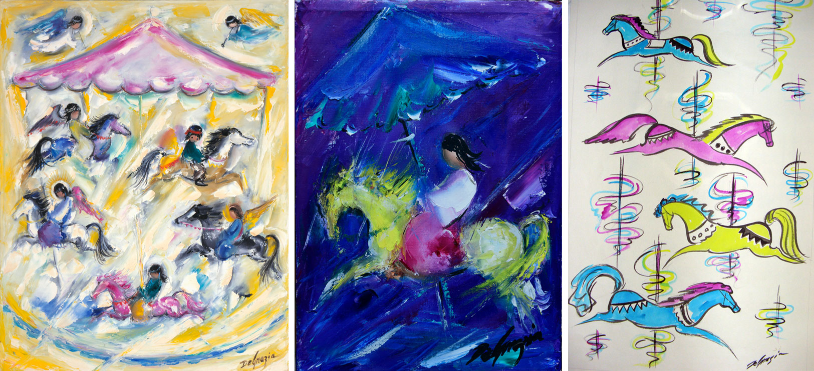 Ted DeGrazia's Painted Ponies Exhibit | Tucson, AZ 85718