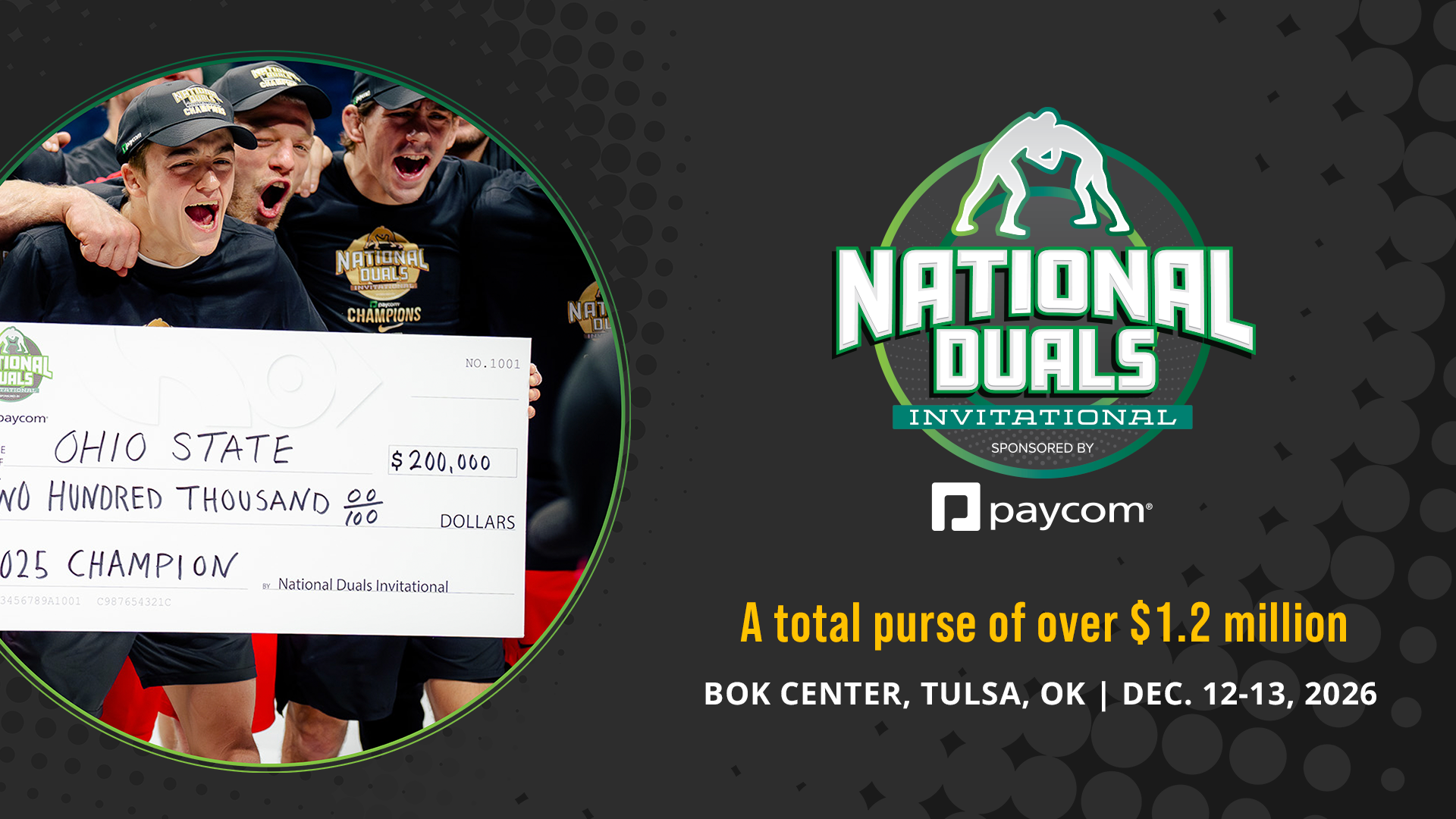 National Duals Invitational: Sponsored by Paycom | BOK Center