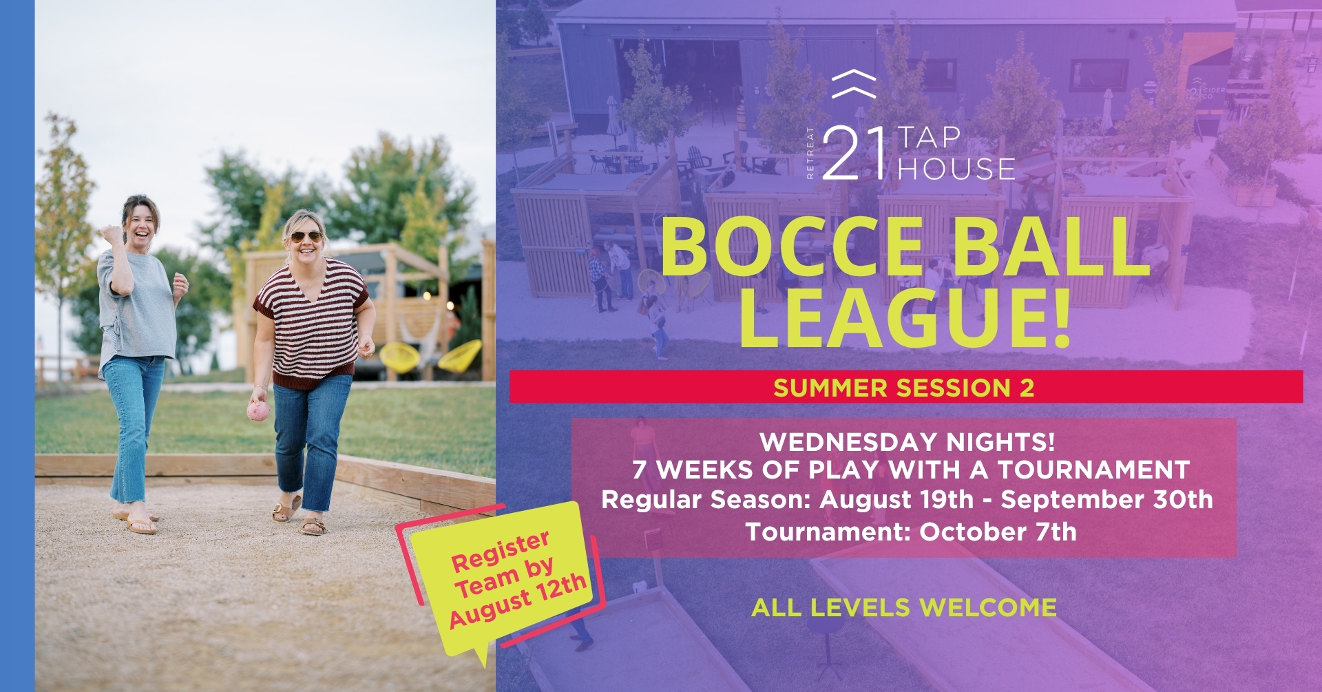 Bocce League: Summer Session 2!