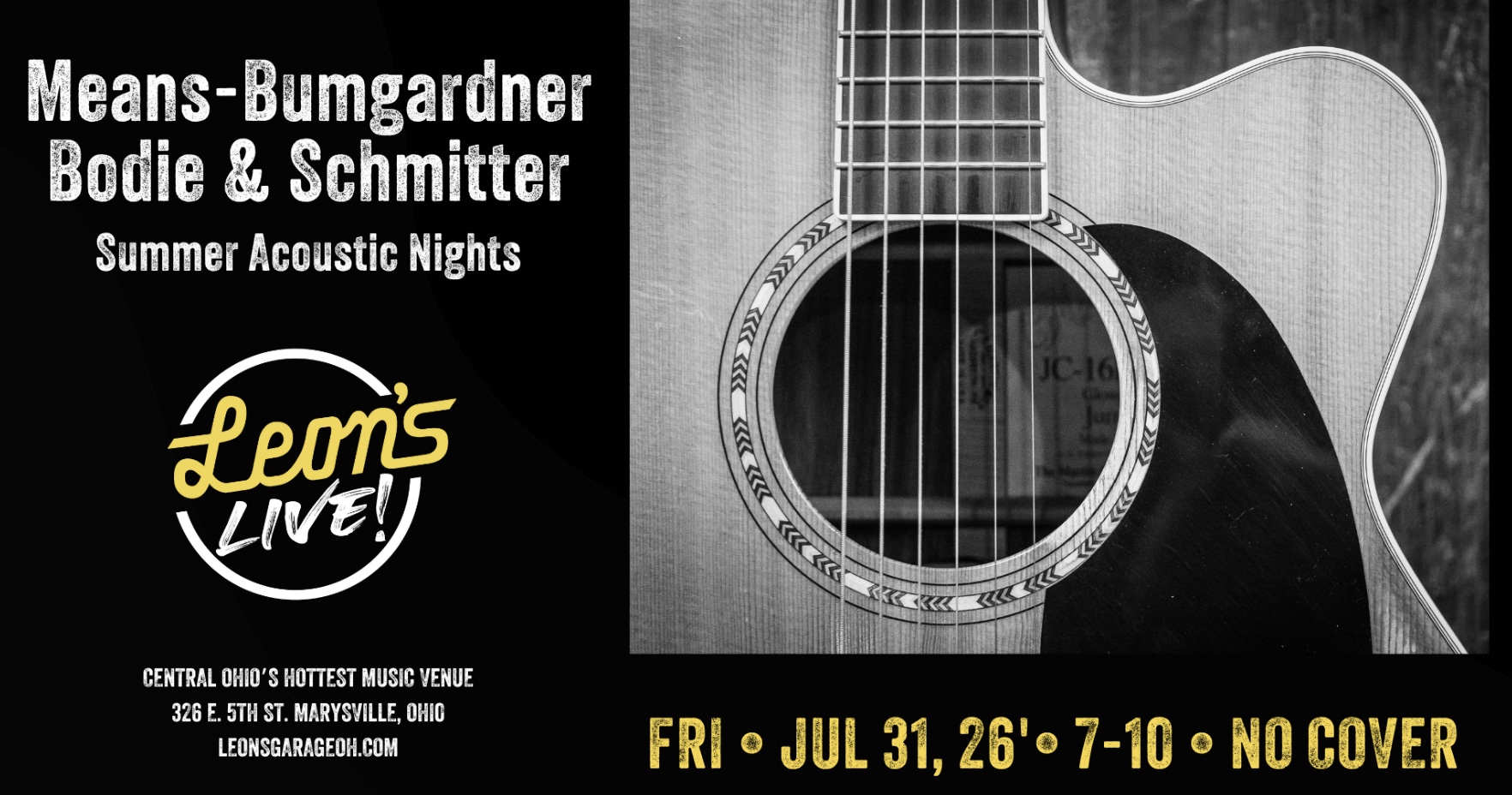 Means, Bumgardner, Bodie & Schimitter: Summer Acoustic Nights