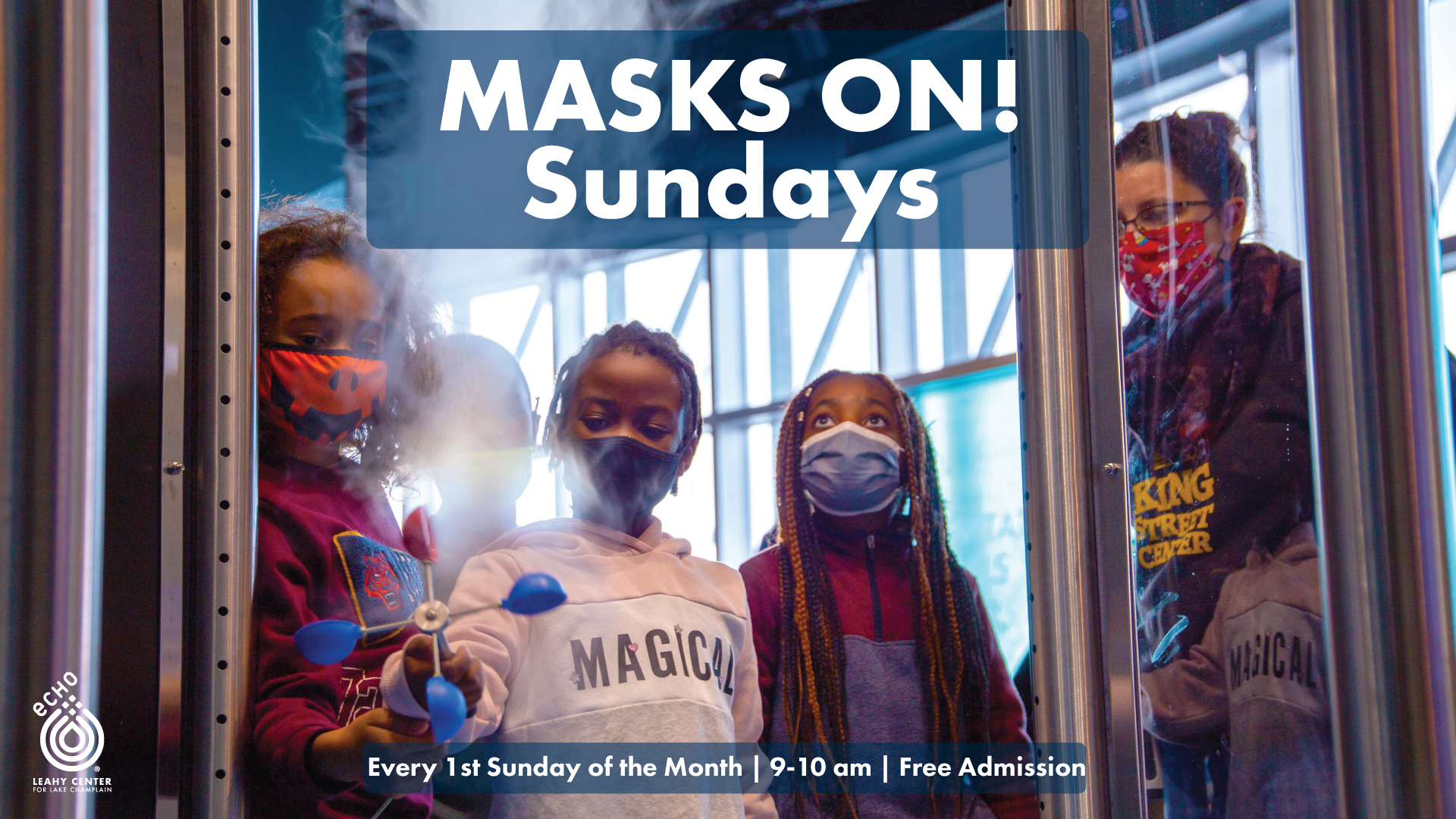 MASKS ON! Sundays at ECHO