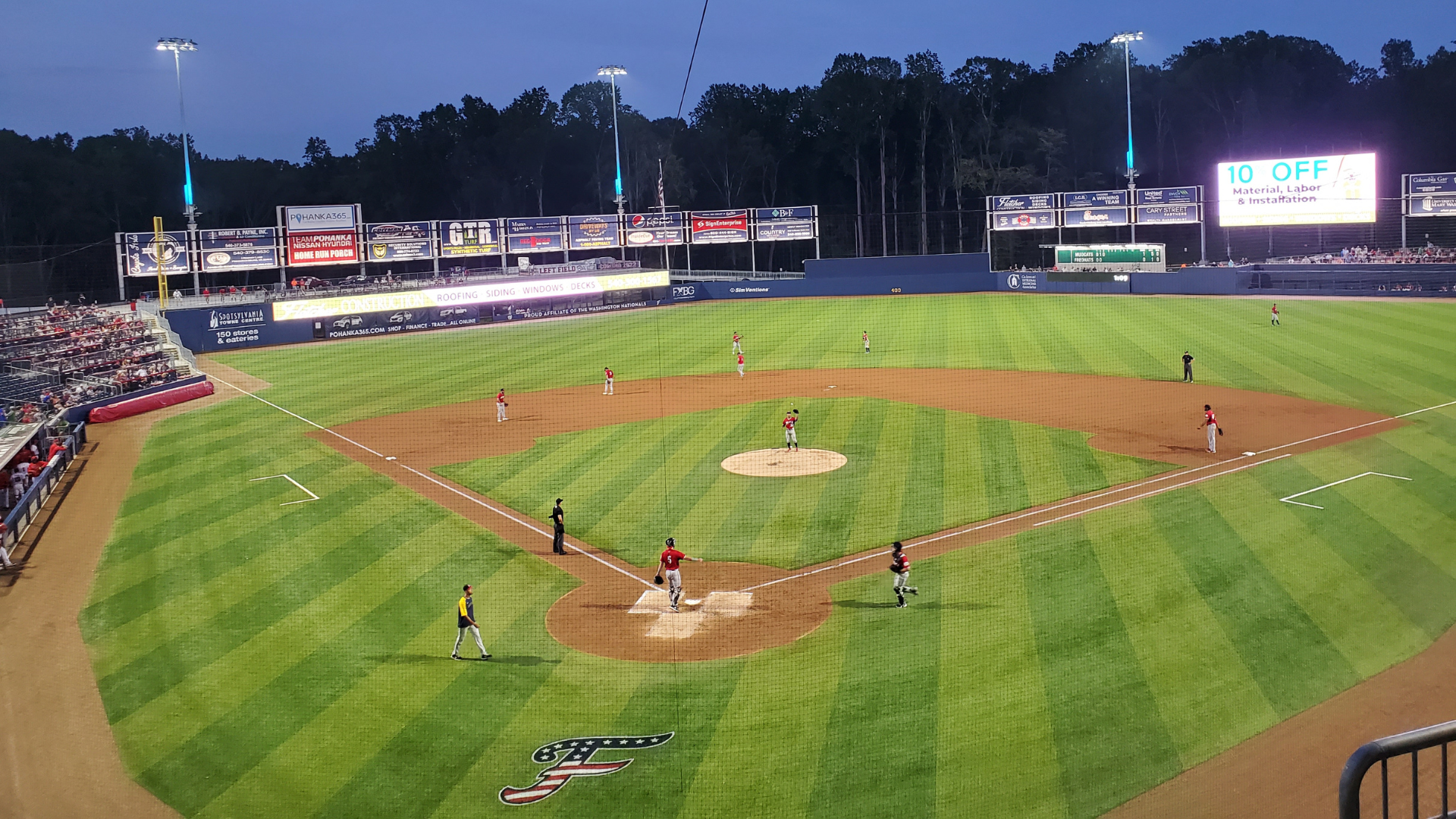 Fredericksburg Nationals and Virginia Credit Union Stadium - FXBG