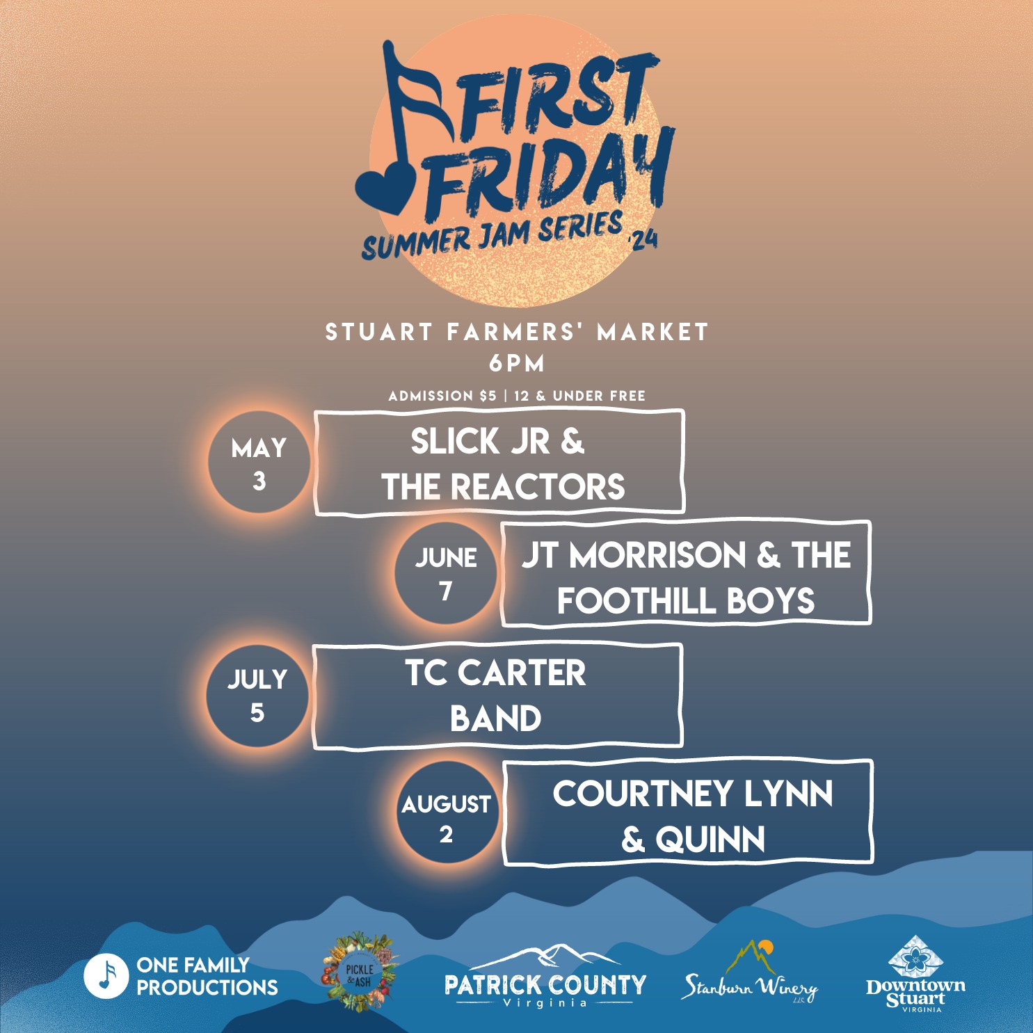 First Friday Summer Jam Series