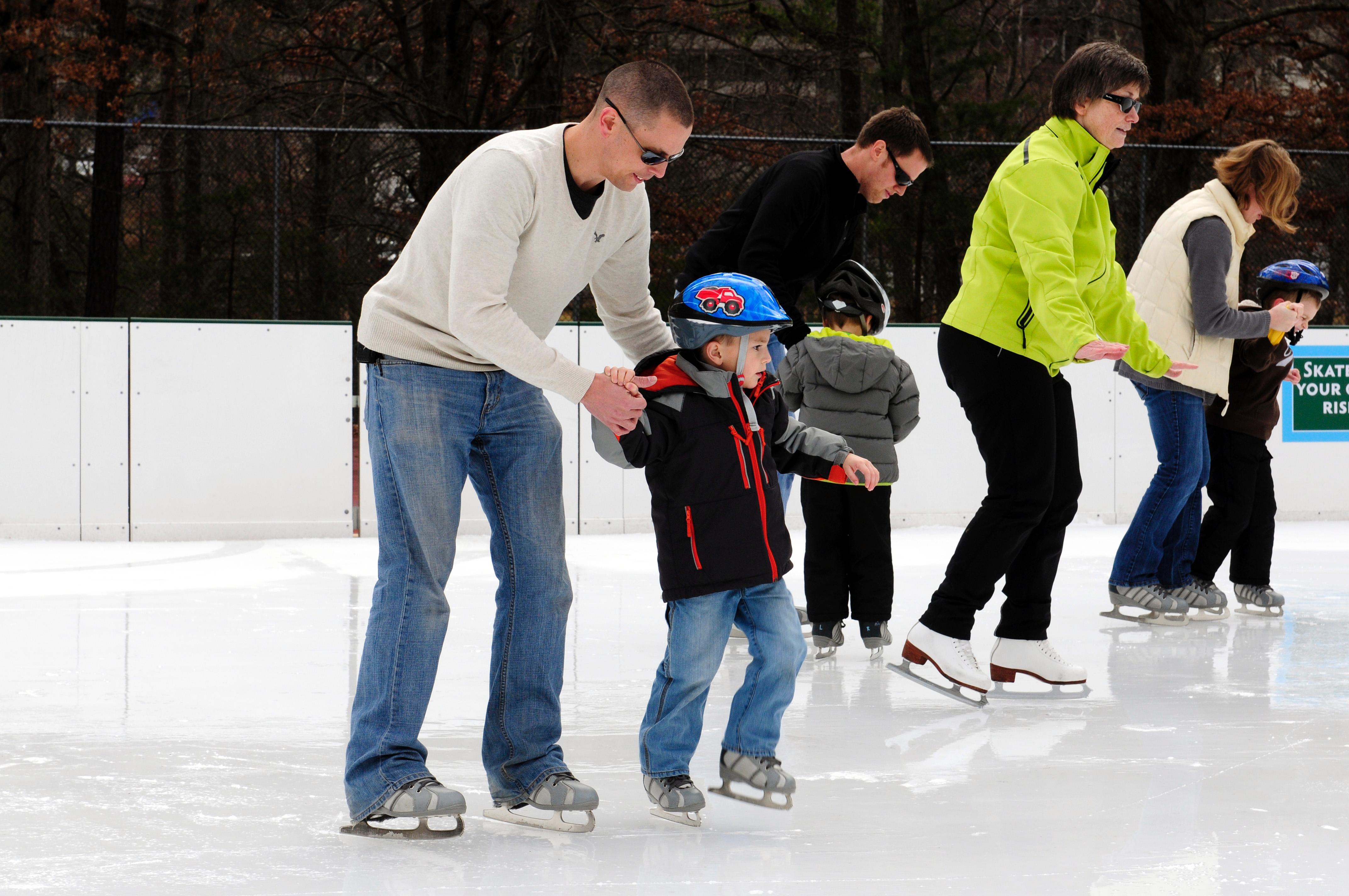 Ice Skating At Massanutten