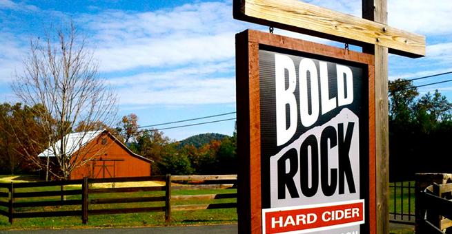 Bold Rock Mountain Block Logo Full Color Sticker - Bold Rock Shop