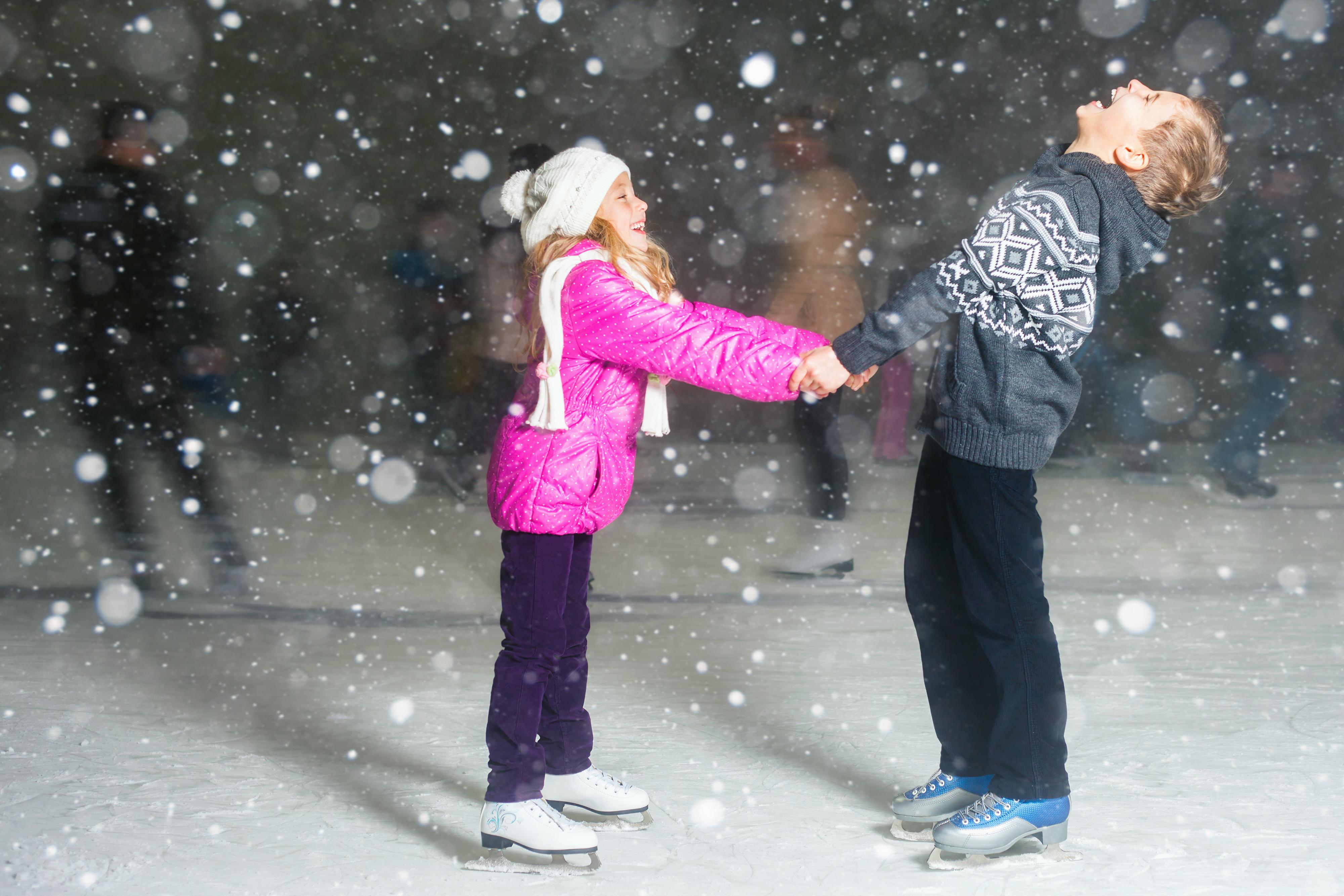 Ice Skating At Massanutten
