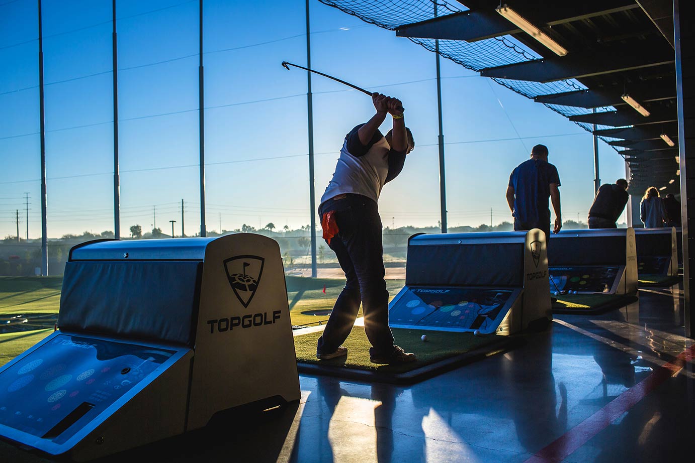 Top Golf with a pool and hot tubs! - Picture of Topgolf, Las Vegas -  Tripadvisor