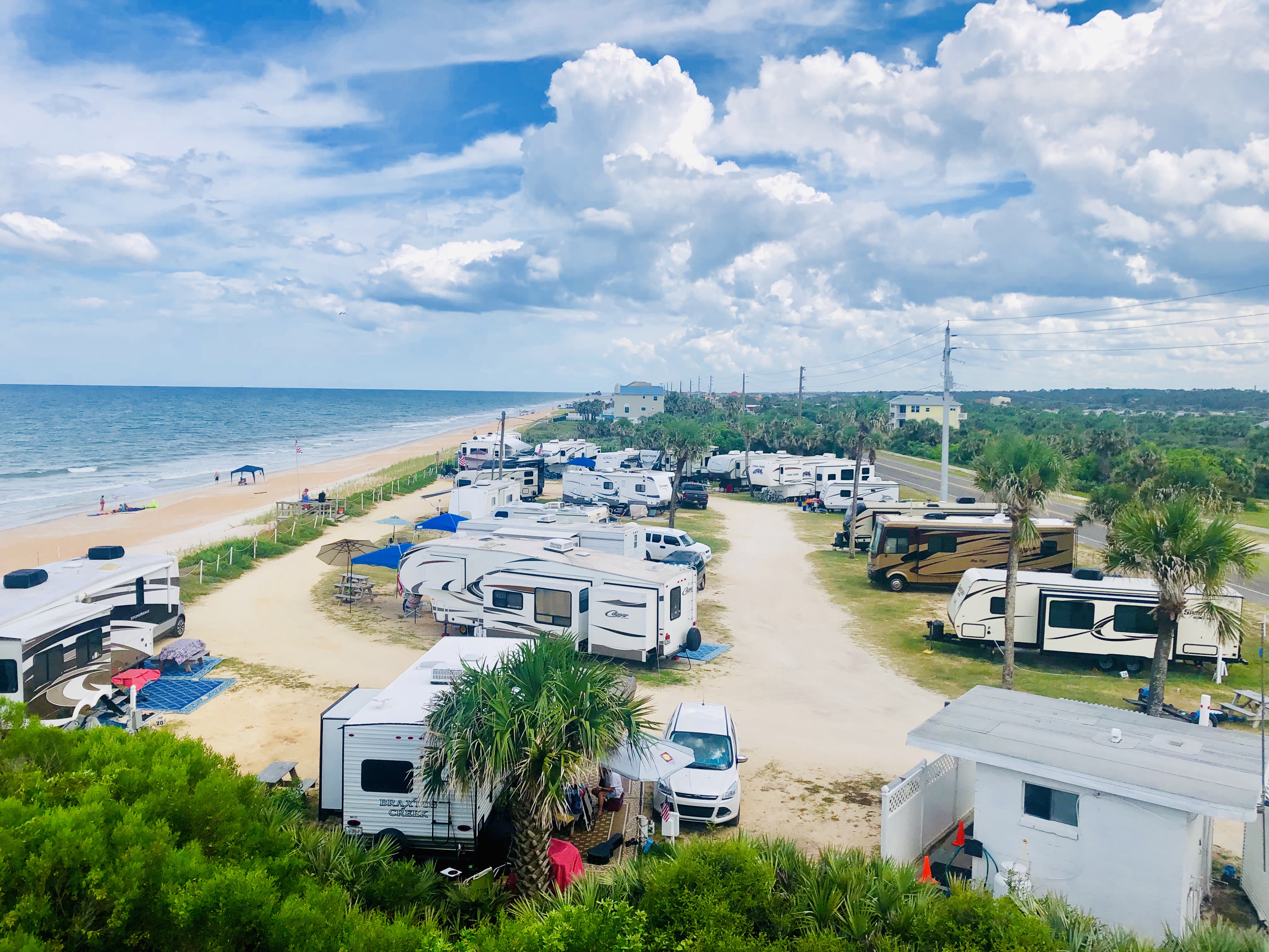 Flagler By The Sea Campgrounds In Flagler Beach Visit Florida