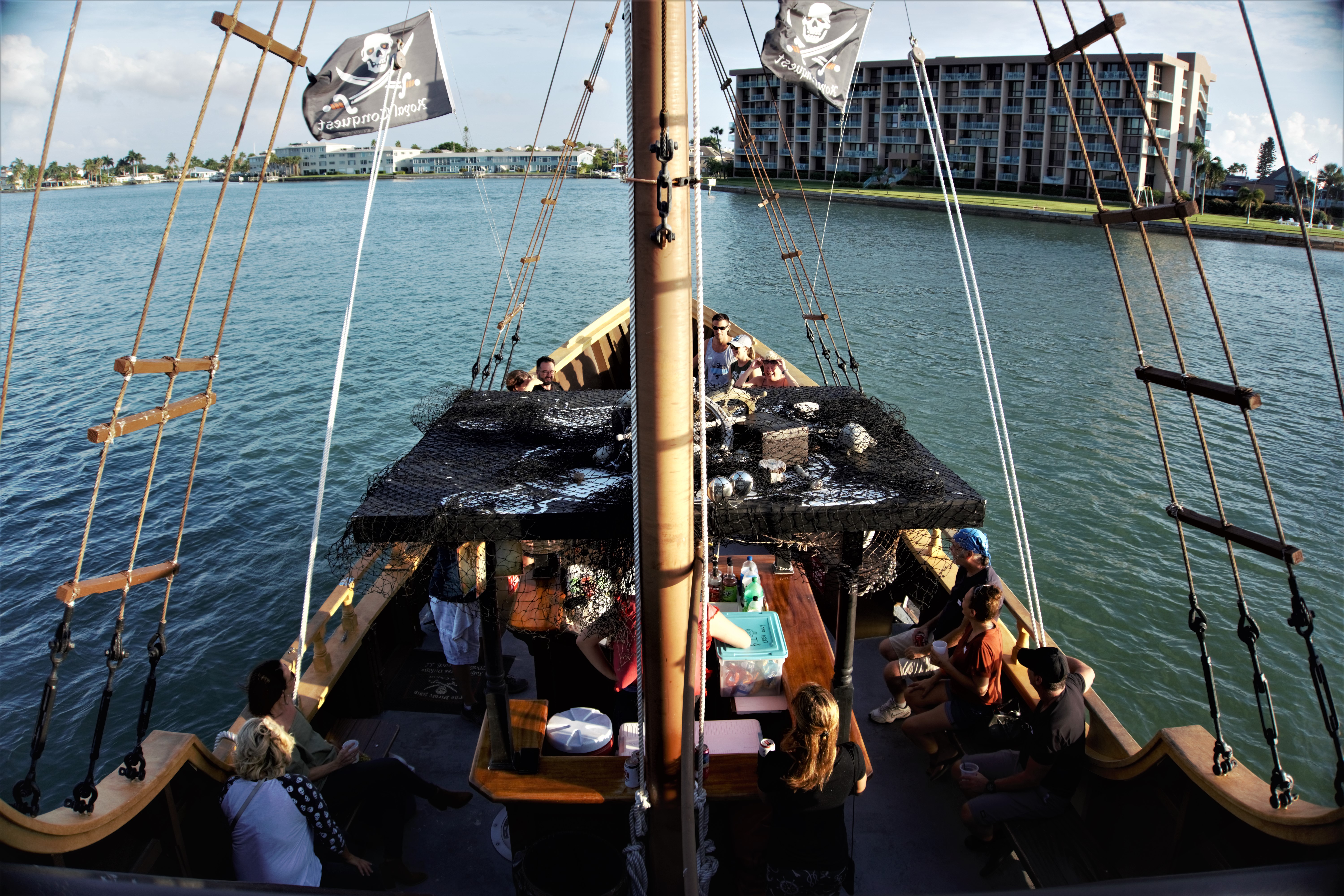 The Pirate Ship at John's Pass in Madeira Beach