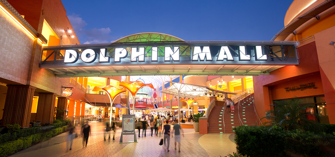 dolphin mall inside