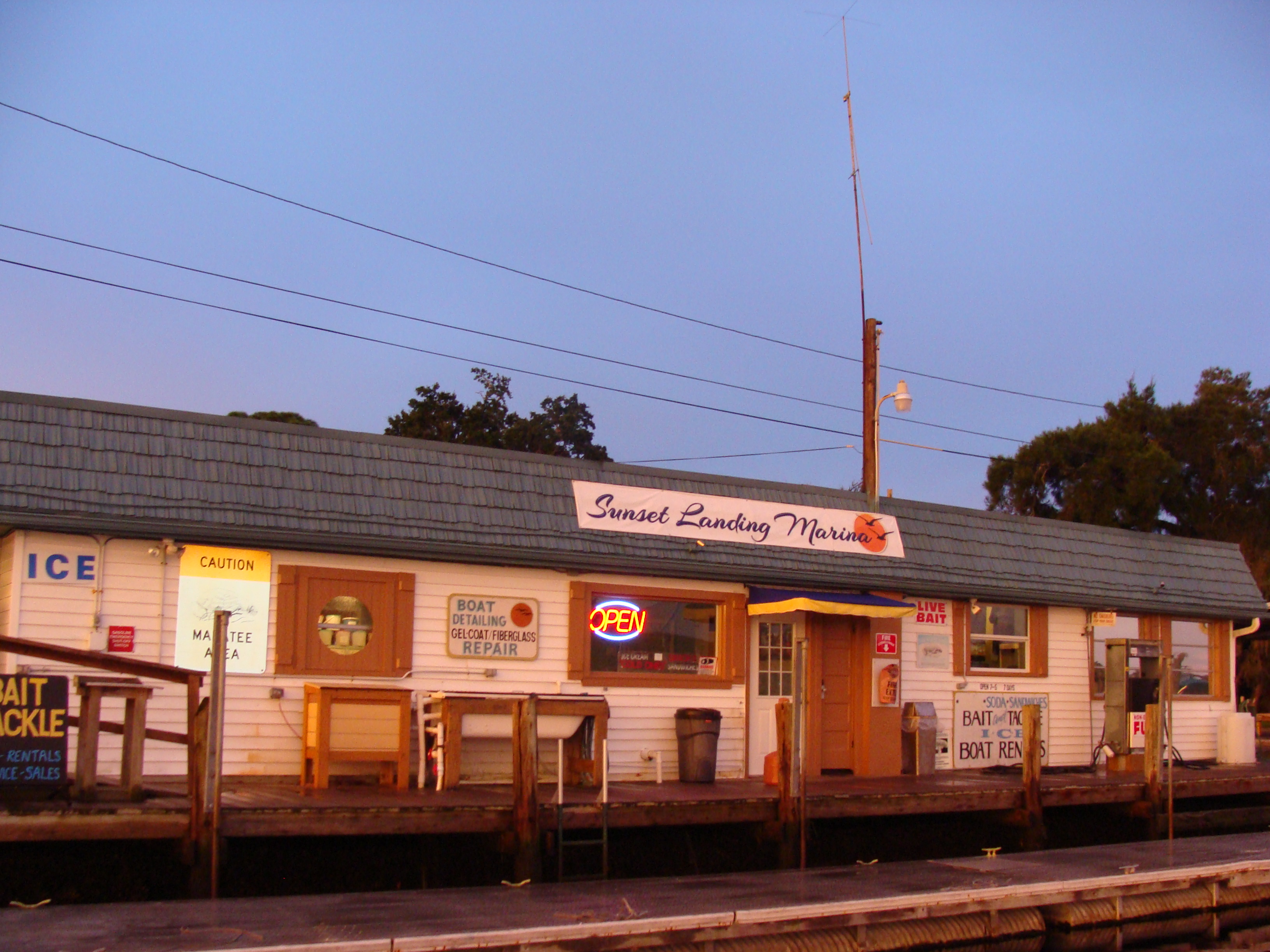 Sunset Landing Dry Storage