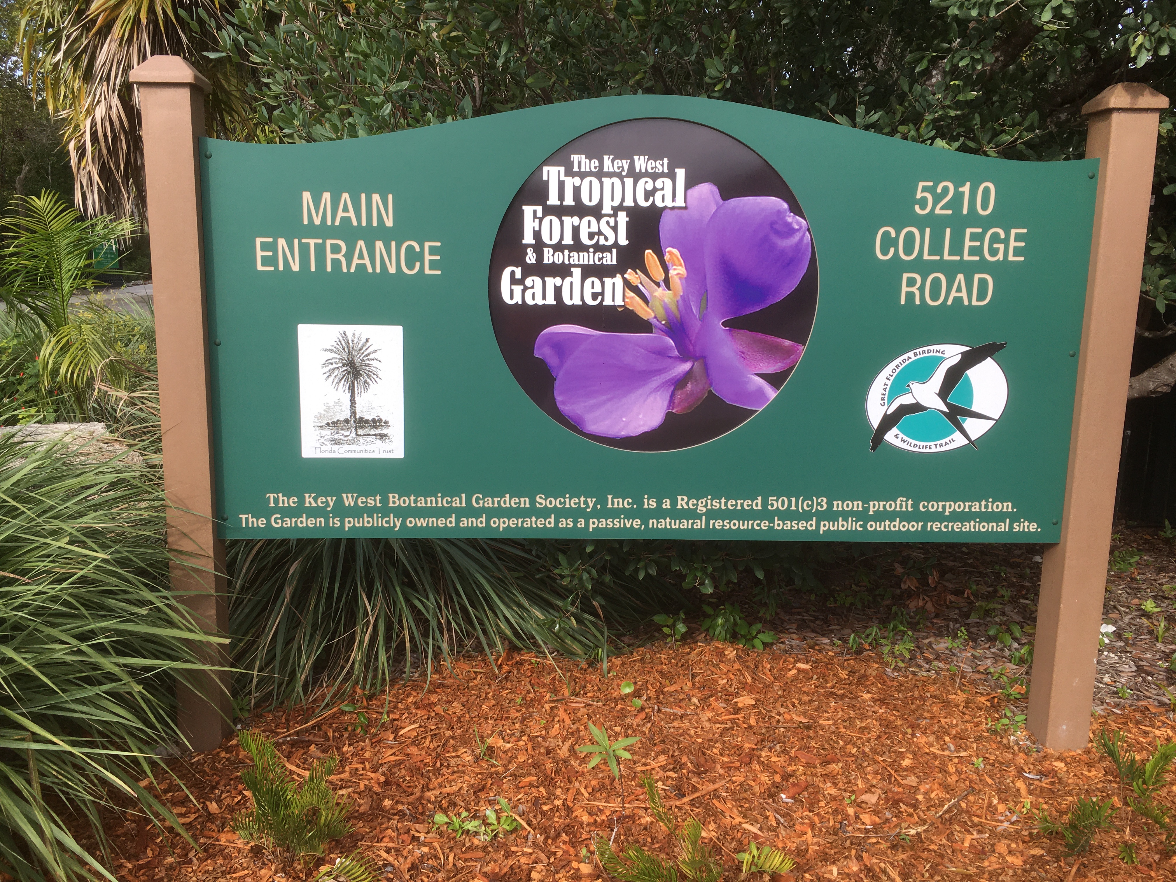 Key West Botanical Gardens In