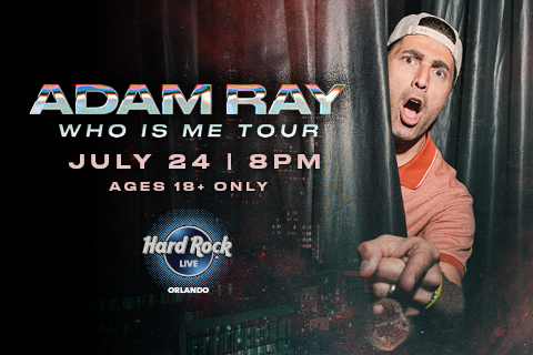 Adam Ray: Who Is Me? Tour *Ages 18+ Only*