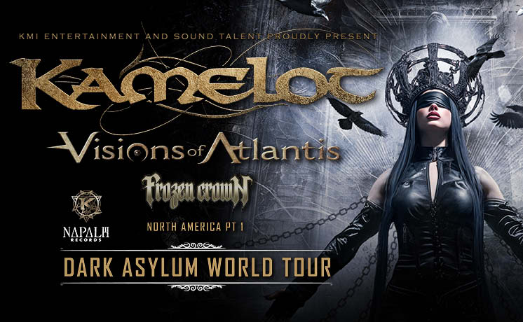 Kamelot: Dark Asylum Tour with Visions of Atlantis & Frozen Crown
