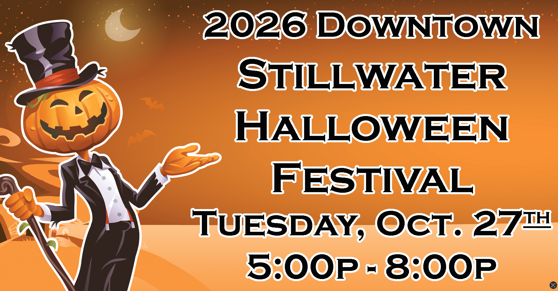 2026 Downtown Stillwater Halloween Festival