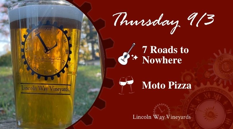 Thursday Night Escape with 7 Roads to Nowhere and Moto Pizza