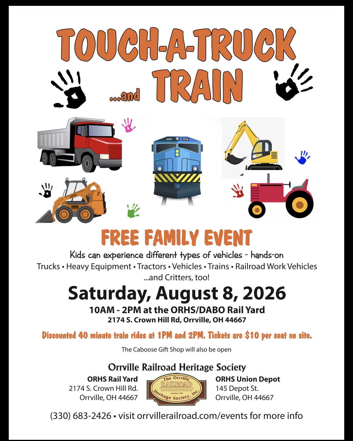 ORHS Touch a Truck & Train