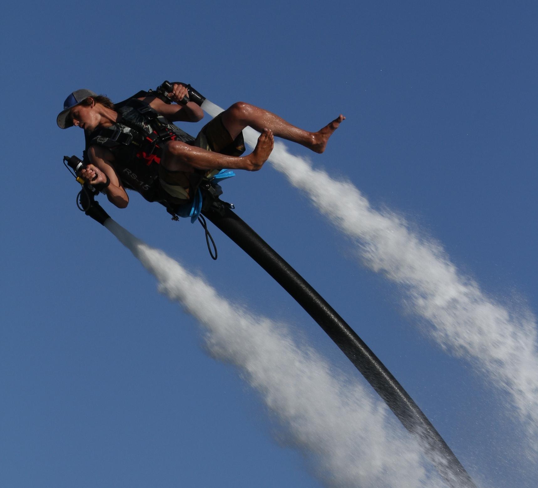 Jetpack America, Water Based Blastoff