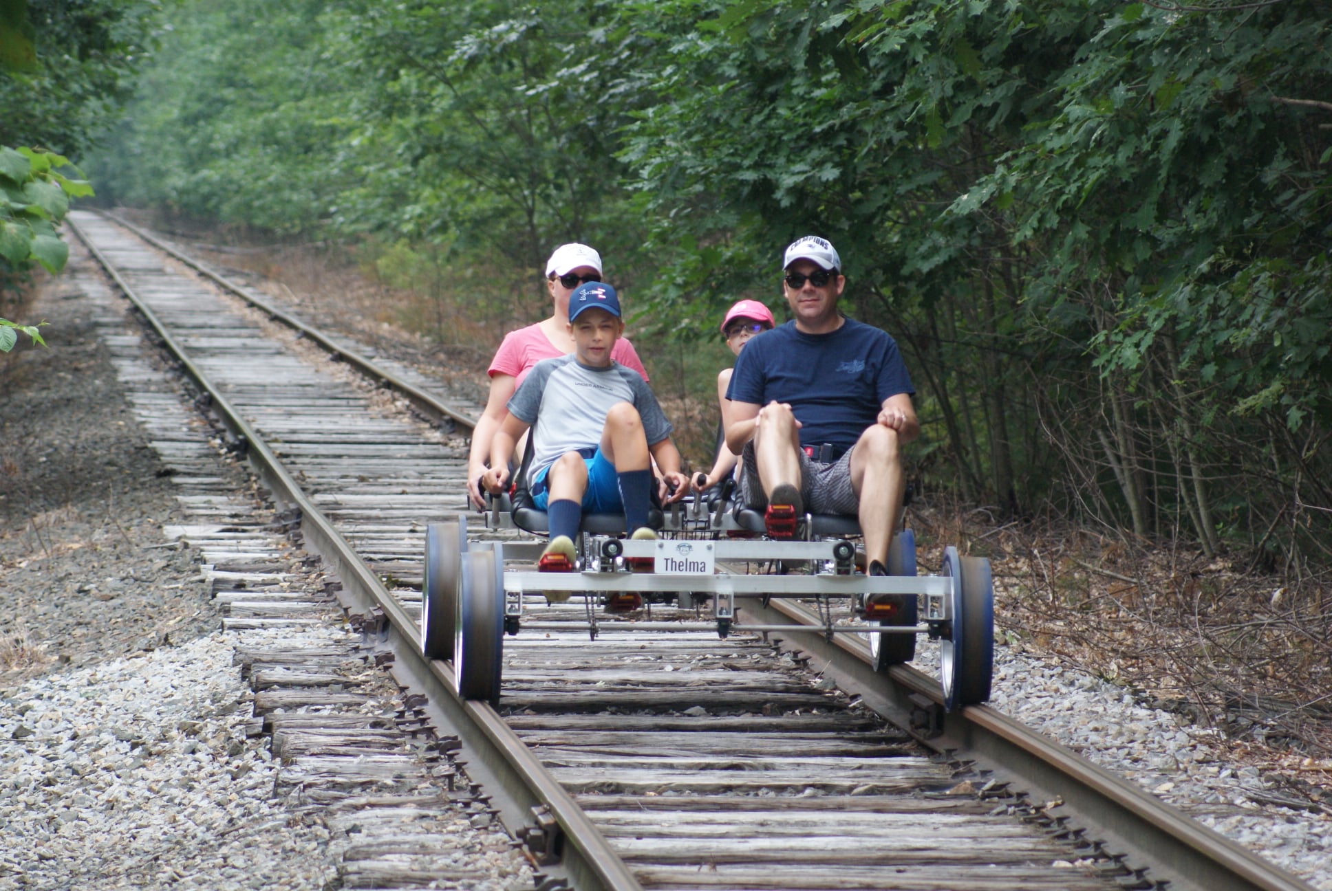 Rail bike best sale trails near me