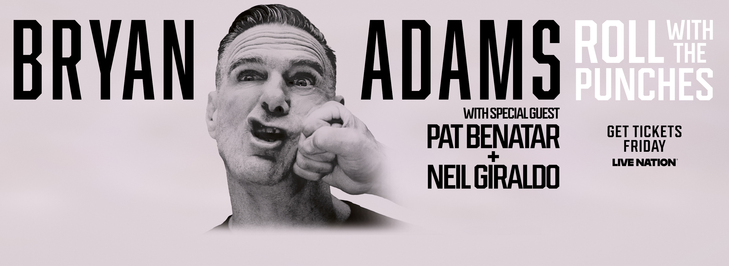 Bryan Adams with special guests Pat Benatar & Neil Giraldo