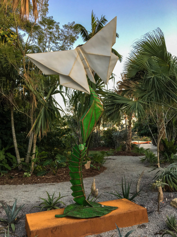 Origami in the Garden