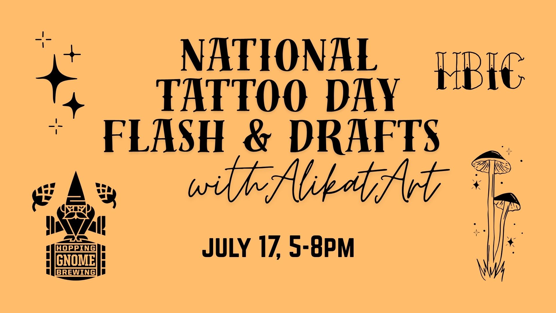 National Tattoo Day with Alikat Art