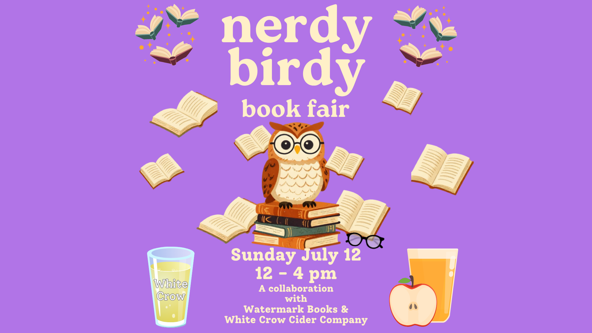 Nerdy Birdy Bookfair