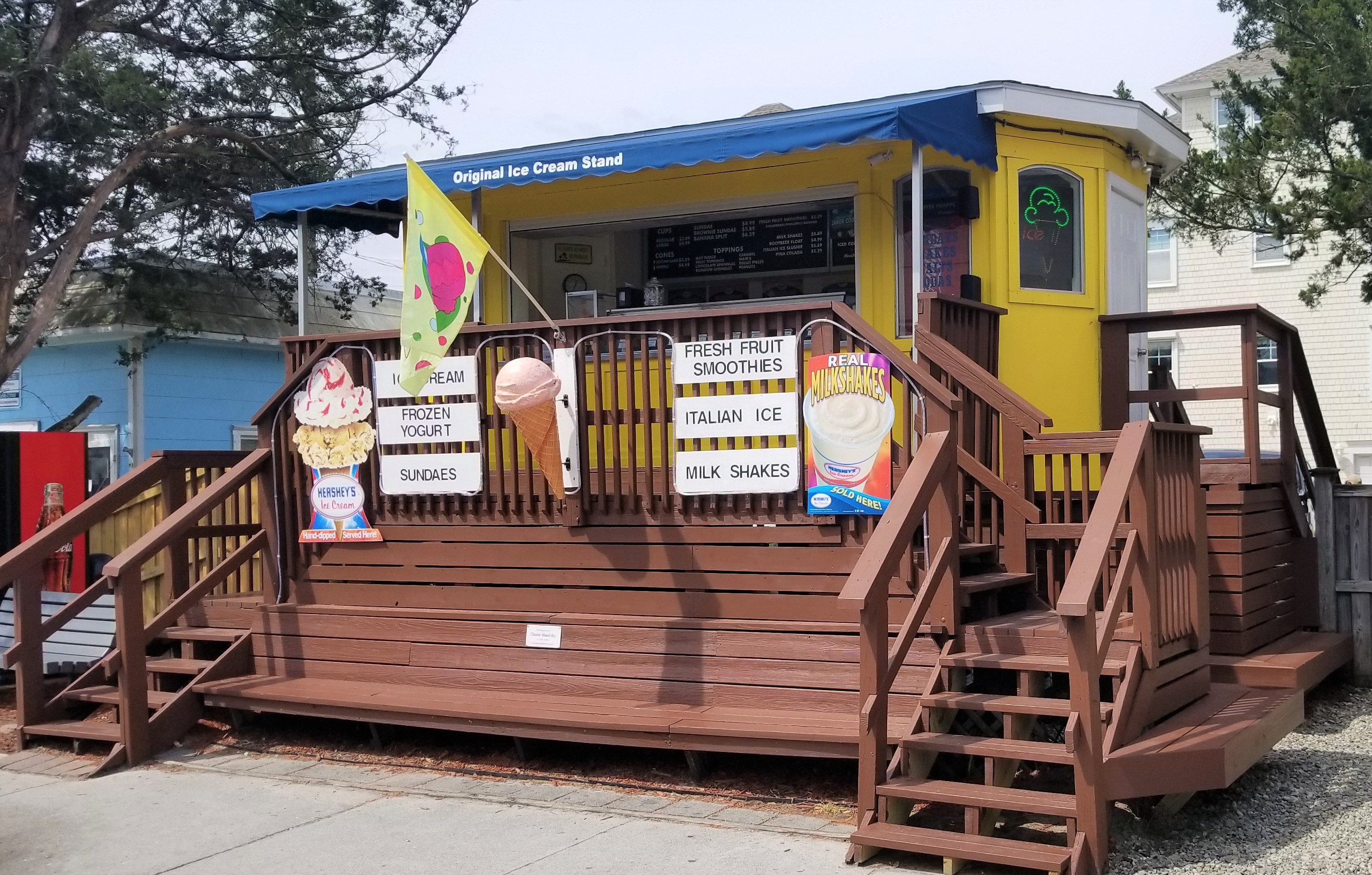 The Original Ice Cream Stand  Wrightsville Beach, NC 18480