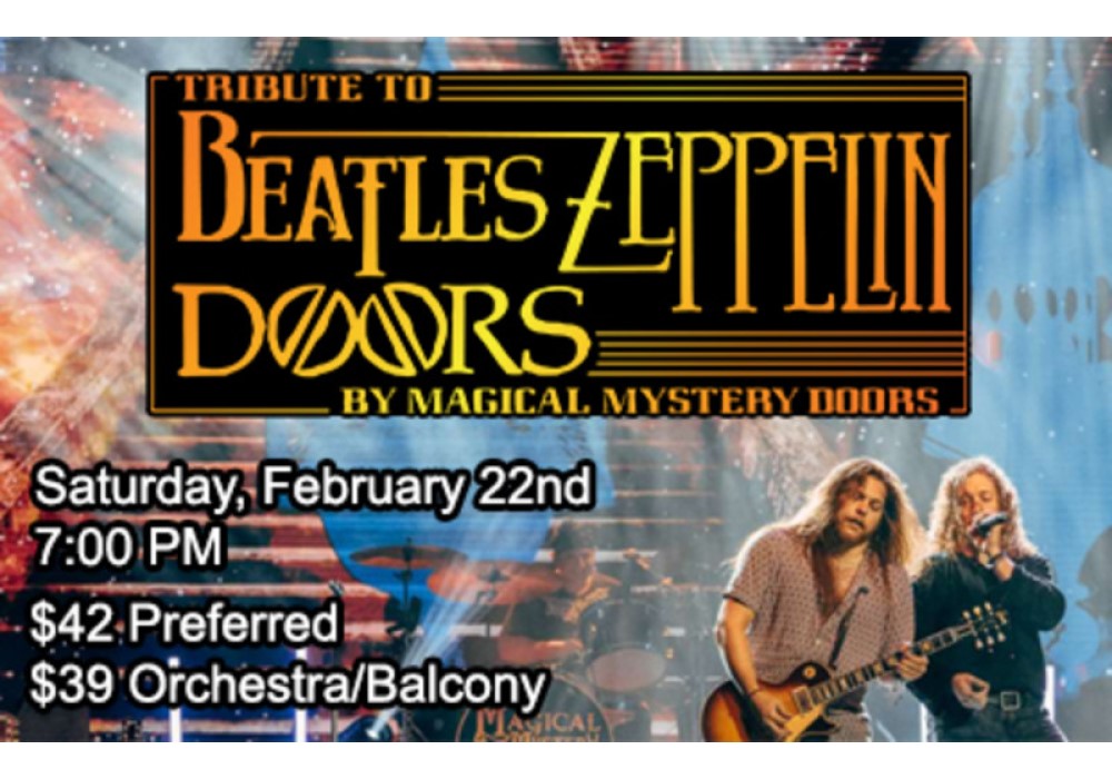 Magical Mystery Doors – Tribute to Beatles, Zeppelin, Doors