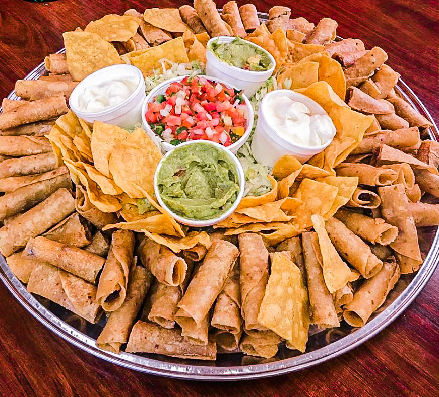 To Go Party Trays - Tacos, Tamales & Burritos