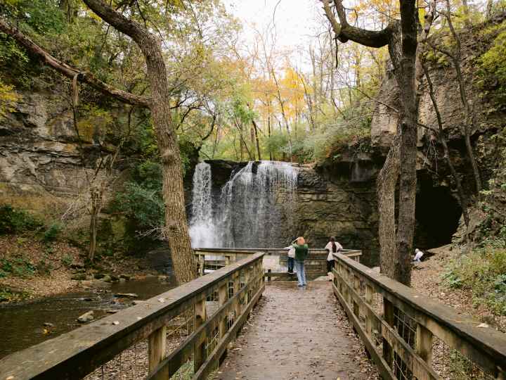 Hayden Run Falls in Columbus