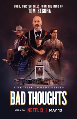 Poster with characters from the Netflix series Bad Thoughts