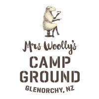 Mrs Woollys campground logo