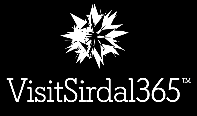 Sirdal logo i svart