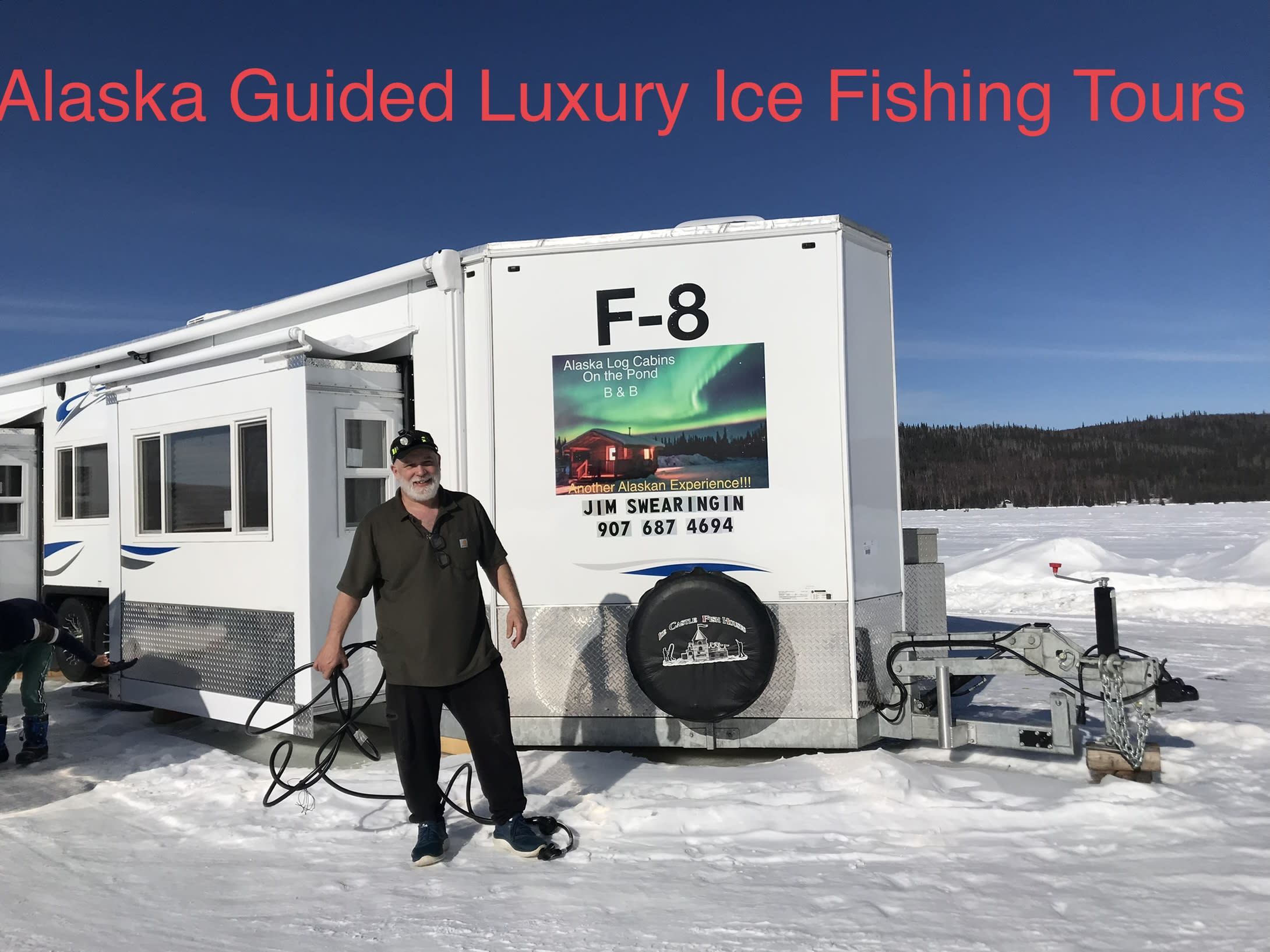 Alaska Guided Luxury Ice Fishing Tours