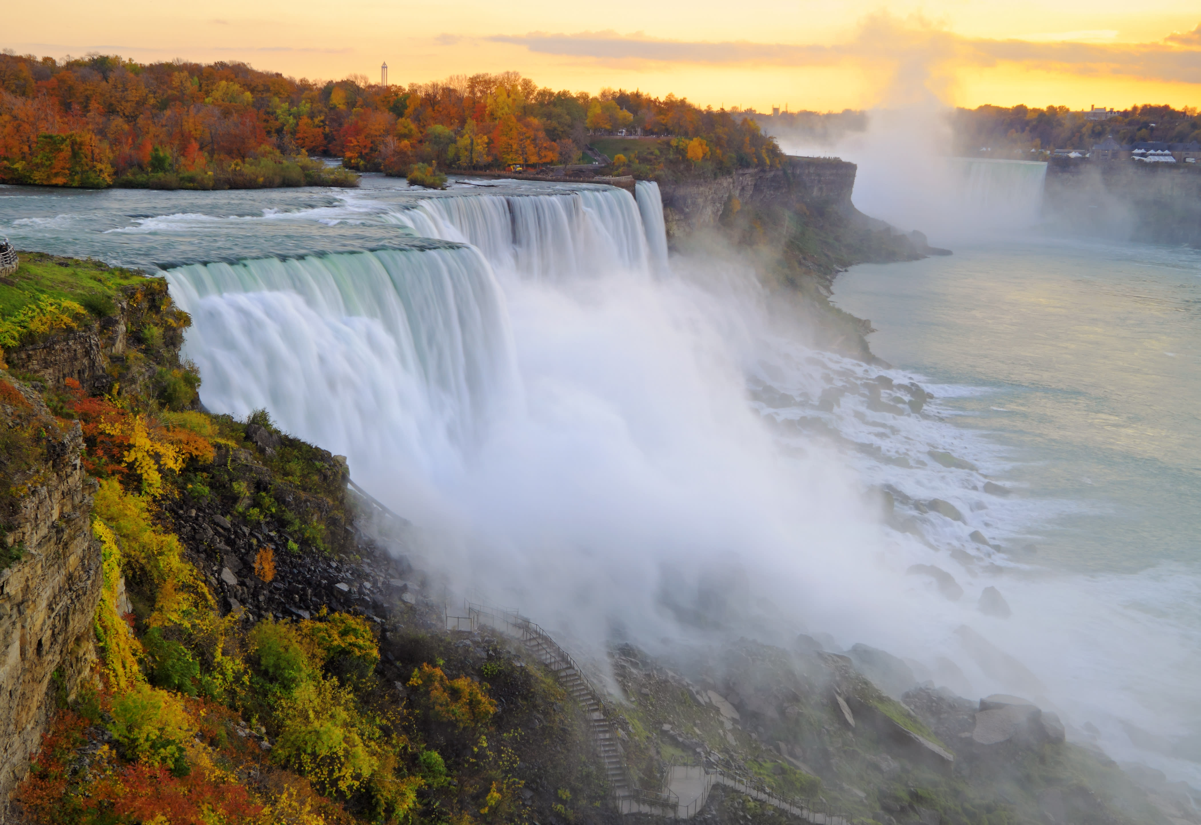 Niagara falls. Ниагарский водопад. Ниагара шаршараси. Ниагарский водопад (Ниагара-Фолс, провинция Онтарио). Путешествие к водопаду Ниагара.